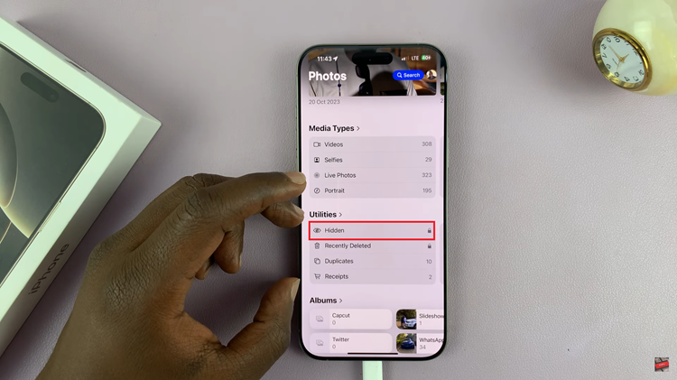 How To Hide Photos On iPhone 16