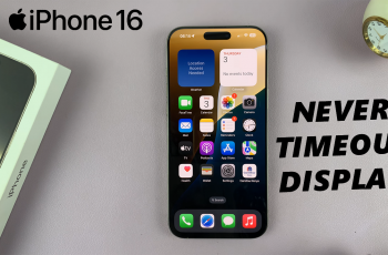 How To Make Display NEVER Sleep On iPhone 16