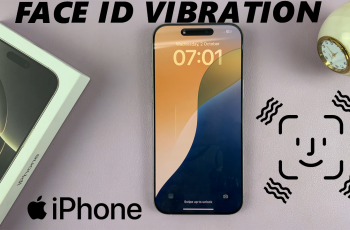 How To Make iPhone Vibrate On Face ID Authentication