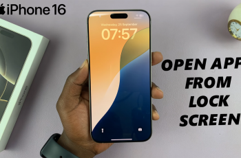 How To Open ANY App From Lock Screen On iPhone 16