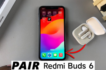 How To Pair Redmi Buds 6 To iPhone