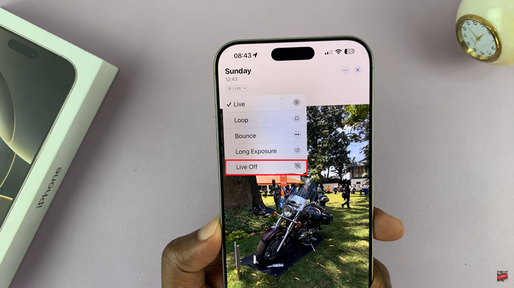 How To Remove Live Photo Effect On iPhone 16