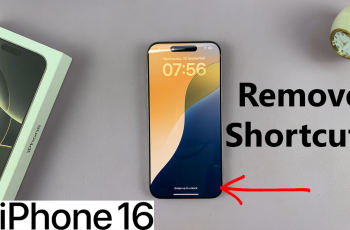 How To Remove Lock Screen Shortcuts On iPhone 16 / 16 Pro