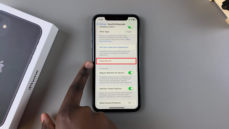 How To Reset Face ID On iPhone 11