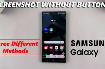 How To Screenshot Without Buttons On Samsung Galaxy