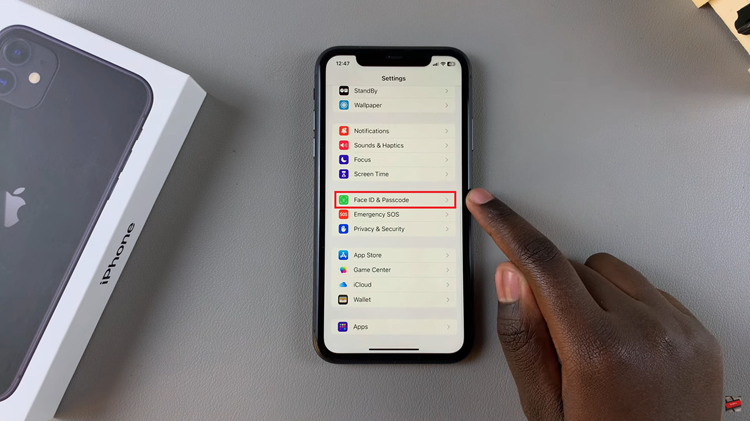 How To Set Alternative Appearance For Face ID On iPhone 11