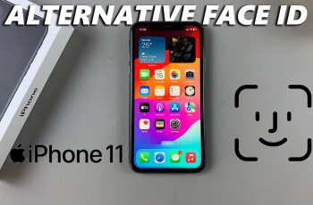 How To Set Alternative Appearance For Face ID On iPhone 11