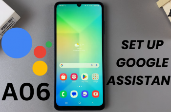 How To Set Up Google Assistant On Samsung Galaxy A06