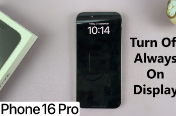 How To Turn OFF Always ON Display On iPhone 16 Pro