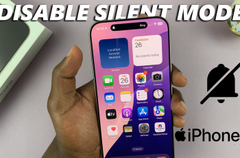 How To Turn OFF Silent Mode On iPhone 16/16 Pro