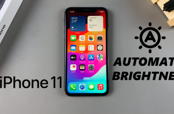 How To Turn ON/OFF Automatic Brightness On iPhone 11