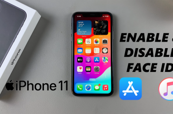 How To Turn ON/OFF Face ID For iTunes & App Store On iPhone 11