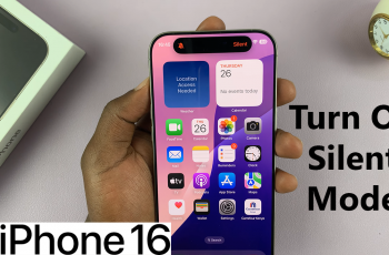 How To Turn ON Silent Mode On iPhone 16 / 16 Pro