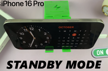 How To Turn ON Standby Mode On iPhone 16 Pro