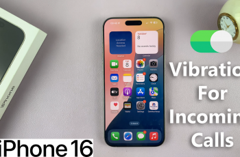 How To Turn ON Vibration For Incoming Calls On iPhone 16 / 16 Pro