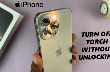 How To Turn Off Flashlight (Torch) Without Unlocking iPhone