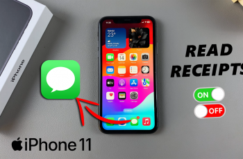 How To Turn Read Receipts For Messages ON / OFF On iPhone 11