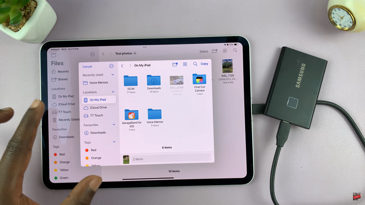 How To Use External SSD With iPad