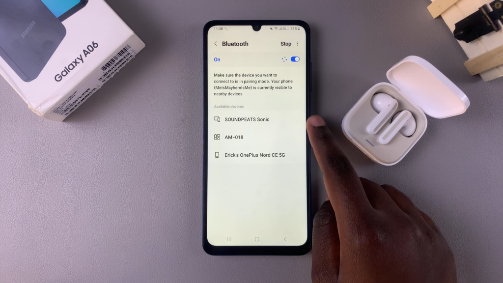  Connect Bluetooth Earphones To Samsung Galaxy A06