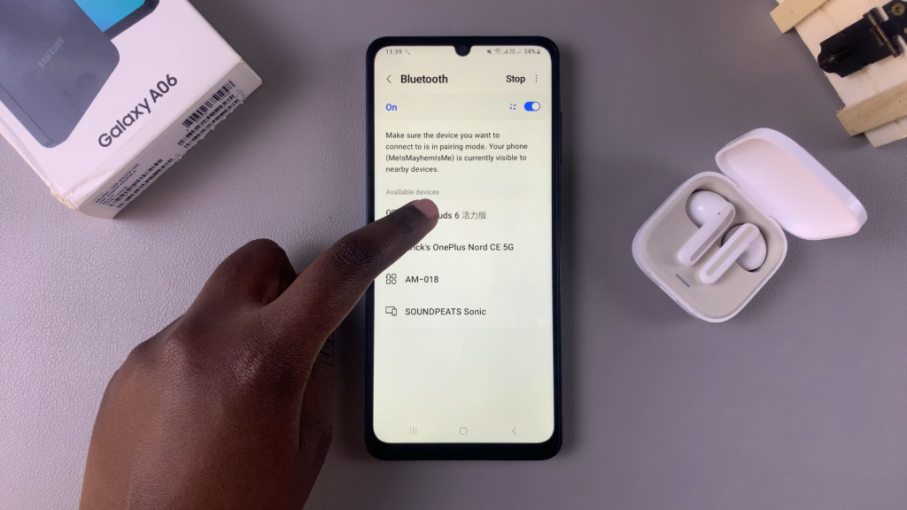  Connect Bluetooth Earphones To Samsung Galaxy A06