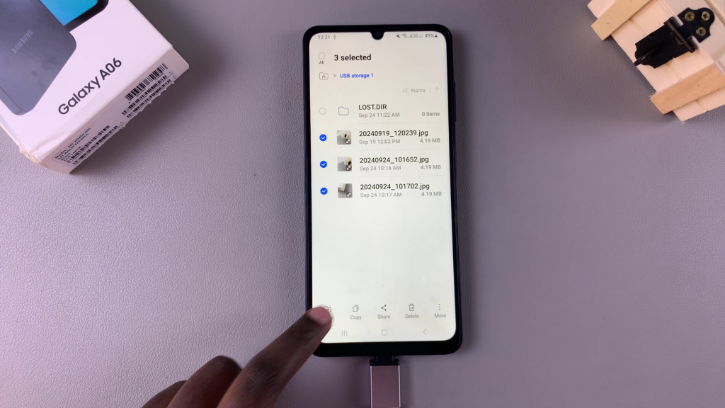  Transfer Files From USB Flash Drive To Samsung Galaxy A06