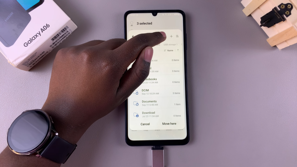  Transfer Files From USB Flash Drive To Samsung Galaxy A06