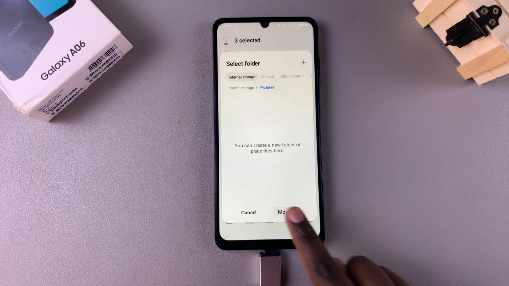  Transfer Files From USB Flash Drive To Samsung Galaxy A06