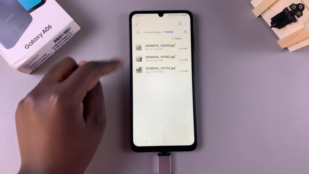  Transfer Files From USB Flash Drive To Samsung Galaxy A06