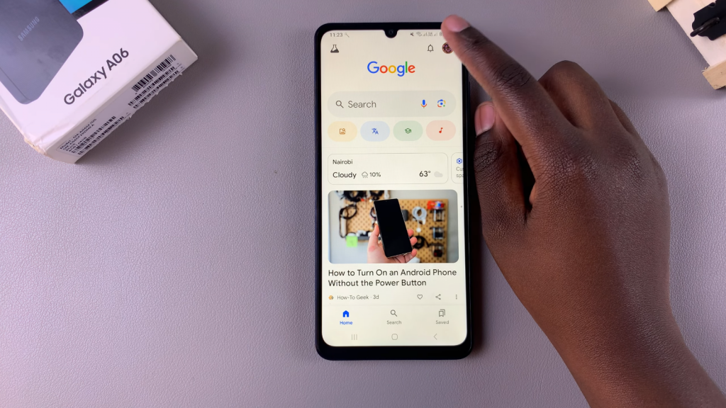 Set Up Google Assistant On Samsung Galaxy A06