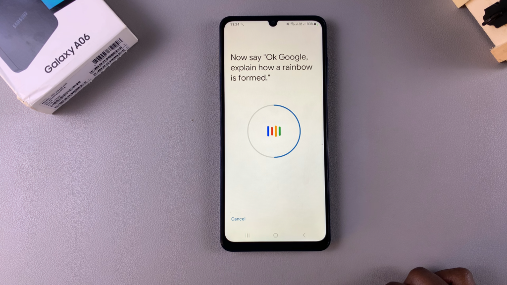 Set Up Google Assistant On Samsung Galaxy A06