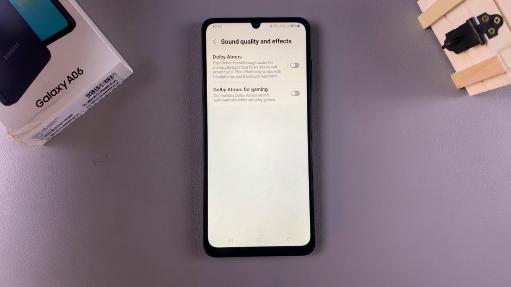 Enable Dolby Atmos On Samsung Galaxy A06