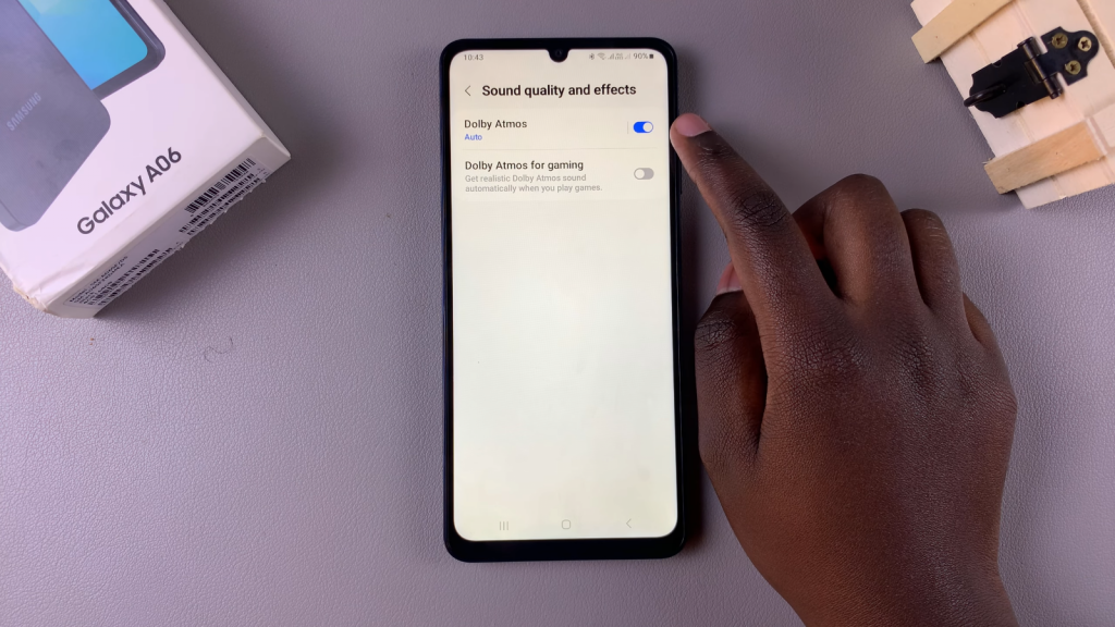 Enable Dolby Atmos On Samsung Galaxy A06