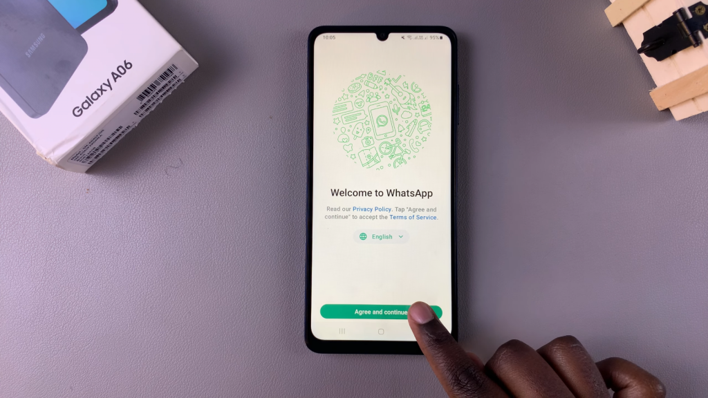 Install & Set Up WhatsApp On Samsung Galaxy A06