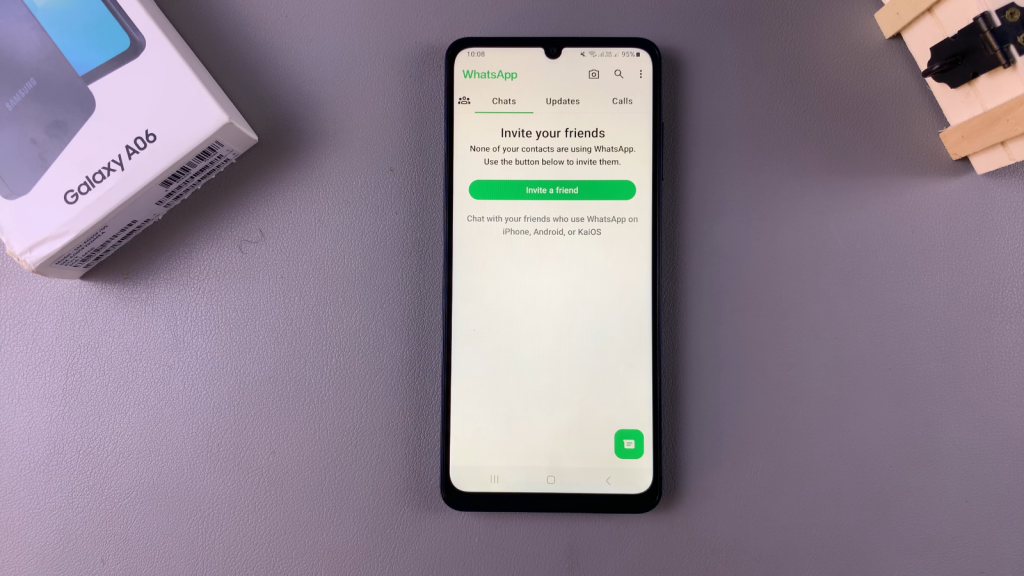 Install & Set Up WhatsApp On Samsung Galaxy A06