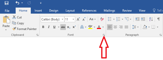 Strikethrough Text in Microsoft Word