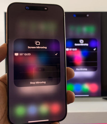 How To Stop Screen Mirroring iPhone To Samsung Smart TV
