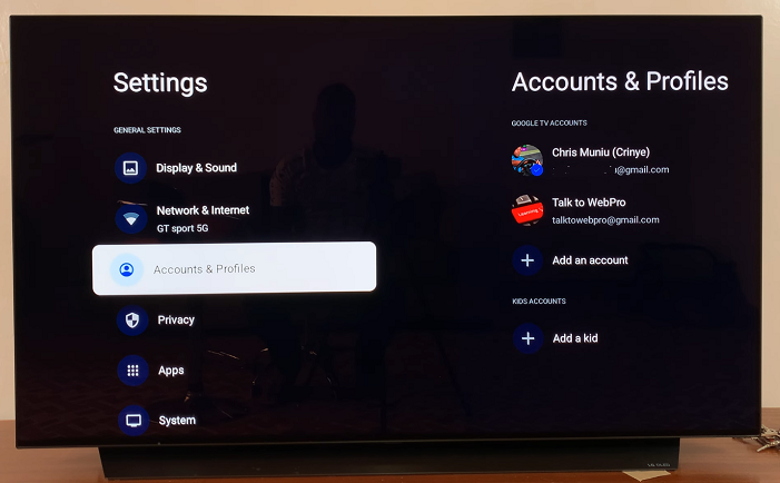 How To Remove Google Account From Google TV Streamer