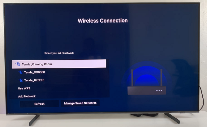 Samsung Tv Wireless Connection