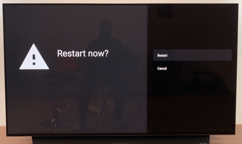 Restart Google TV Streamer