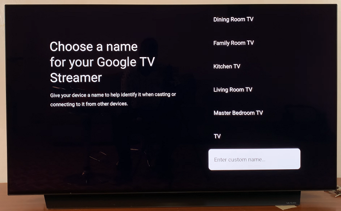 How To Change Google TV Streamer Name