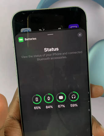 How To Check Battery Percentage On AirPods Max