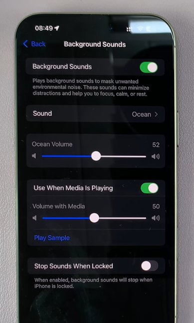 How To Turn ON Background Sounds On AirPods Max