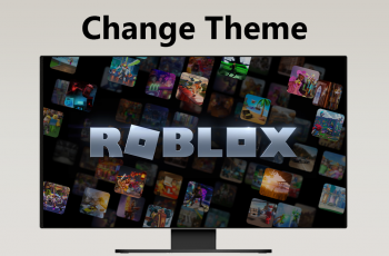 How To Change Theme On Roblox