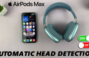 How To Enable/Disable Automatic Head Detection On AirPods Max