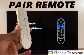 How To Pair Remote To Google TV Streamer