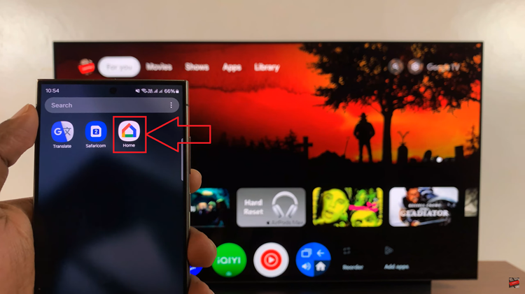 Screen Mirror Android Phone To Google TV Streamer 4K