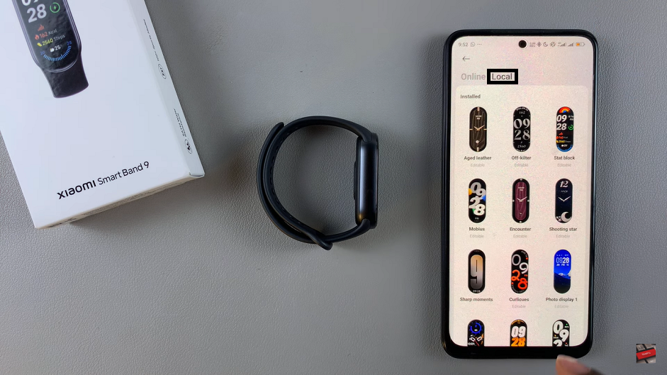 How To Remove Watch Faces on Xiaomi Smart Band 9 using the Xiaomi Mi Fitness app.