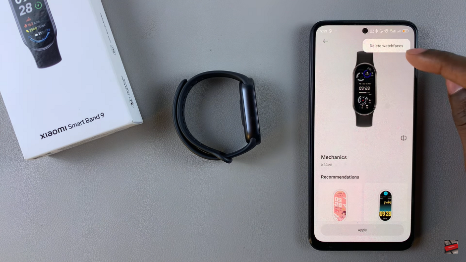 How To Delete Watch faces On Xiaomi Smart Band 9