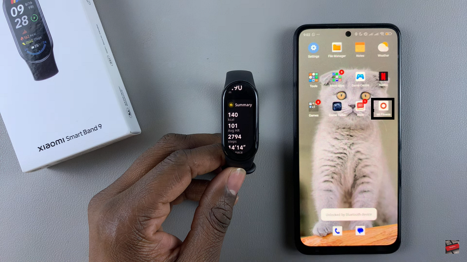 How To Find Workout History On Xiaomi Smart Band 9