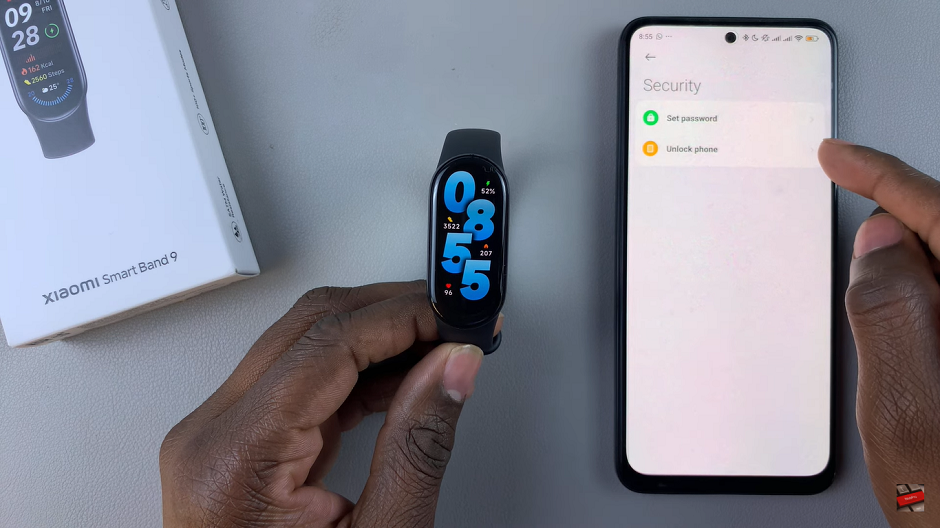 How To Unlock Your Phone Using Xiaomi Smart Band 9